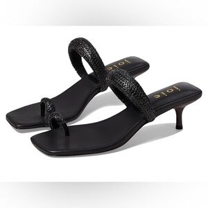NWOB Joie Women’s Roberta Black Leather Kitten Heels in size 11